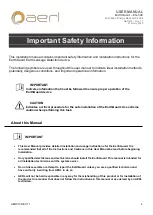 Preview for 4 page of aerl EarthGuard EG-300 Installation & Operation Manual