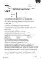 Preview for 5 page of AERMEC ANL 020 Installation Manual