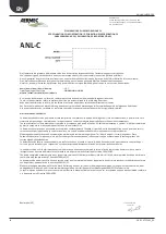 Preview for 6 page of AERMEC ANL 020 Installation Manual