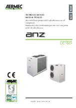 Preview for 1 page of AERMEC ANZ 020 Technical Manual