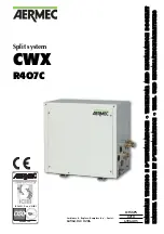 Preview for 1 page of AERMEC CWX 1207 Technical And Installation Manual