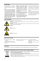 Preview for 4 page of AERMEC CWX250W Installation And User Manual