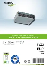 AERMEC EUP Use And Installation  Manual preview