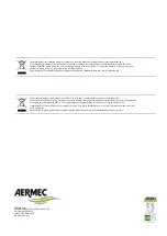 Preview for 24 page of AERMEC EUP Use And Installation  Manual