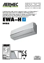 Предварительный просмотр 1 страницы AERMEC EWA-H R410A Directions For Use Manual