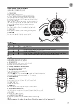 Предварительный просмотр 19 страницы AERMEC FCA 122 Directions For Use Manual