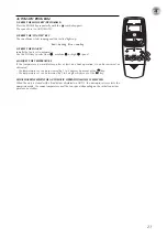 Предварительный просмотр 21 страницы AERMEC FCA 122 Directions For Use Manual