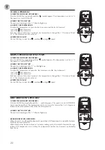 Предварительный просмотр 22 страницы AERMEC FCA 122 Directions For Use Manual