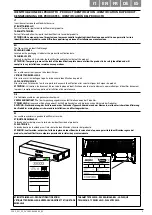 Предварительный просмотр 5 страницы AERMEC FCX-P Series Use And Installation  Manual