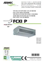 Preview for 1 page of AERMEC FCXI 20 P Use And Installation  Manual