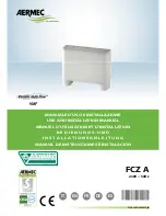 Preview for 1 page of AERMEC FCZ 100 Use And Installation  Manual