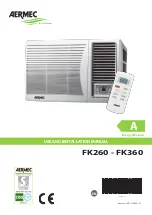 Предварительный просмотр 1 страницы AERMEC FK260 Use And Installation  Manual