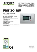 Preview for 1 page of AERMEC FMT 20 AW Use And Installation  Manual