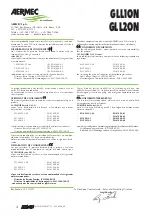 Preview for 4 page of AERMEC GLL10N Installation Manual