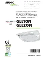 AERMEC GLL10N Use And Installation  Manual preview