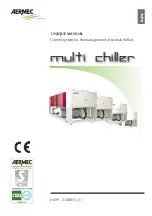 AERMEC Multichiller Manual preview