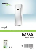 AERMEC MVA Use And Installation  Manual предпросмотр