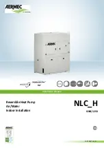 Preview for 1 page of AERMEC NLC H Installation Manual