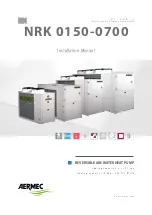 Preview for 1 page of AERMEC NRK 0150 Installation Manual