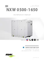 Предварительный просмотр 1 страницы AERMEC NXW 0500-1650 Installation Manual