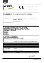 Preview for 2 page of AERMEC Omnia Radiant Series Installation And Maintenance Manual