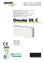 AERMEC Omnia UL 11 C Use And Installation  Manual preview