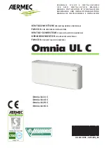 Предварительный просмотр 1 страницы AERMEC Omnia UL 11 C Use And Installation  Manual