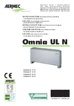 AERMEC Omnia UL 11 N Use And Installation  Manual preview