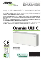 AERMEC Omnia ULI 16 C Use And Installation  Manual preview