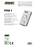 AERMEC PXA I Use And Installation  Manual preview