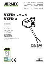 Предварительный просмотр 1 страницы AERMEC VCFD  2 Installation Manual