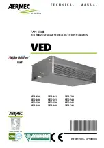 Preview for 58 page of AERMEC VED Technical Manual