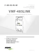 Preview for 1 page of AERMEC VMF-485LINK User Manual