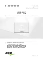 AERMEC VMF-FMD Accessory Manual предпросмотр