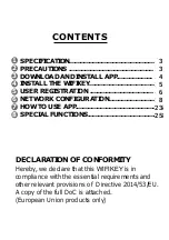 Preview for 2 page of AERMEC WIFIKEY User Manual