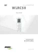 Предварительный просмотр 1 страницы AERMEC WLRC50 User Manual