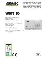 AERMEC WMT 10 Use And Installation  Manual предпросмотр