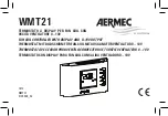 AERMEC WMT21 Manual предпросмотр