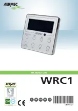 AERMEC WRC1 User Manual preview