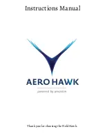 Aero Hawk Field Hawk Instruction Manual preview
