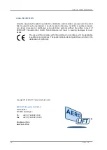 Preview for 2 page of AERO-LIFT FORCE-LIFT Instruction Manual