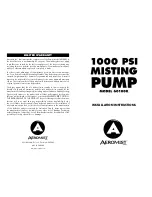 Aero Mist 60100K Installation Instructions предпросмотр