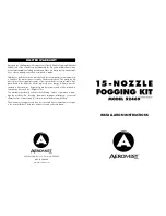 Aero Mist Nozzle Fogging Kit 52469 Installation Instructions preview