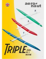 Preview for 1 page of aero-naut TRIPLE SPEED R.E.S. THERMIC Instructions Manual