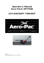 Aero-Pac APT7000 Operator'S Manual preview