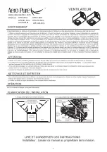 Preview for 5 page of aero pure AP100-RVL Installation Manual