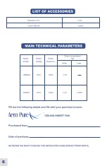 Preview for 7 page of aero pure AP110-G2W User Manual