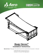 Предварительный просмотр 1 страницы Aero Easy Cover Installation Instructions Manual