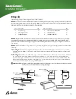 Предварительный просмотр 6 страницы Aero Easy Cover Installation Instructions Manual