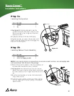 Предварительный просмотр 13 страницы Aero Easy Cover Installation Instructions Manual